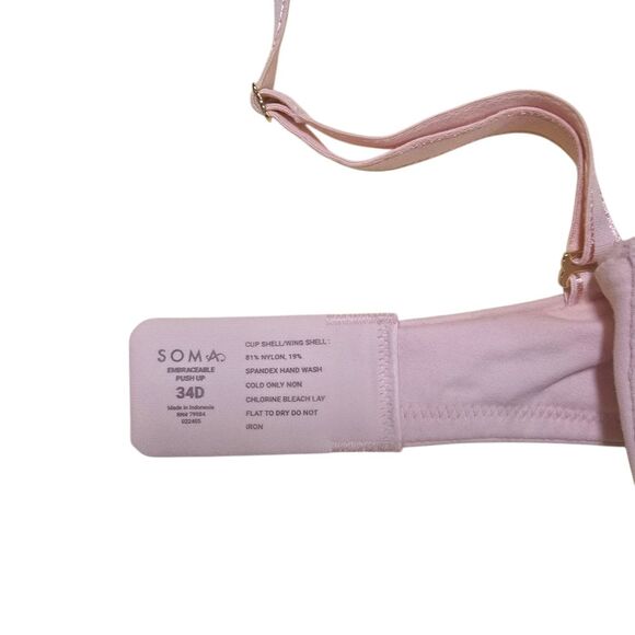 EmbraceablePush-Up Plunge Bra Size 34D - Picture 3 of 5